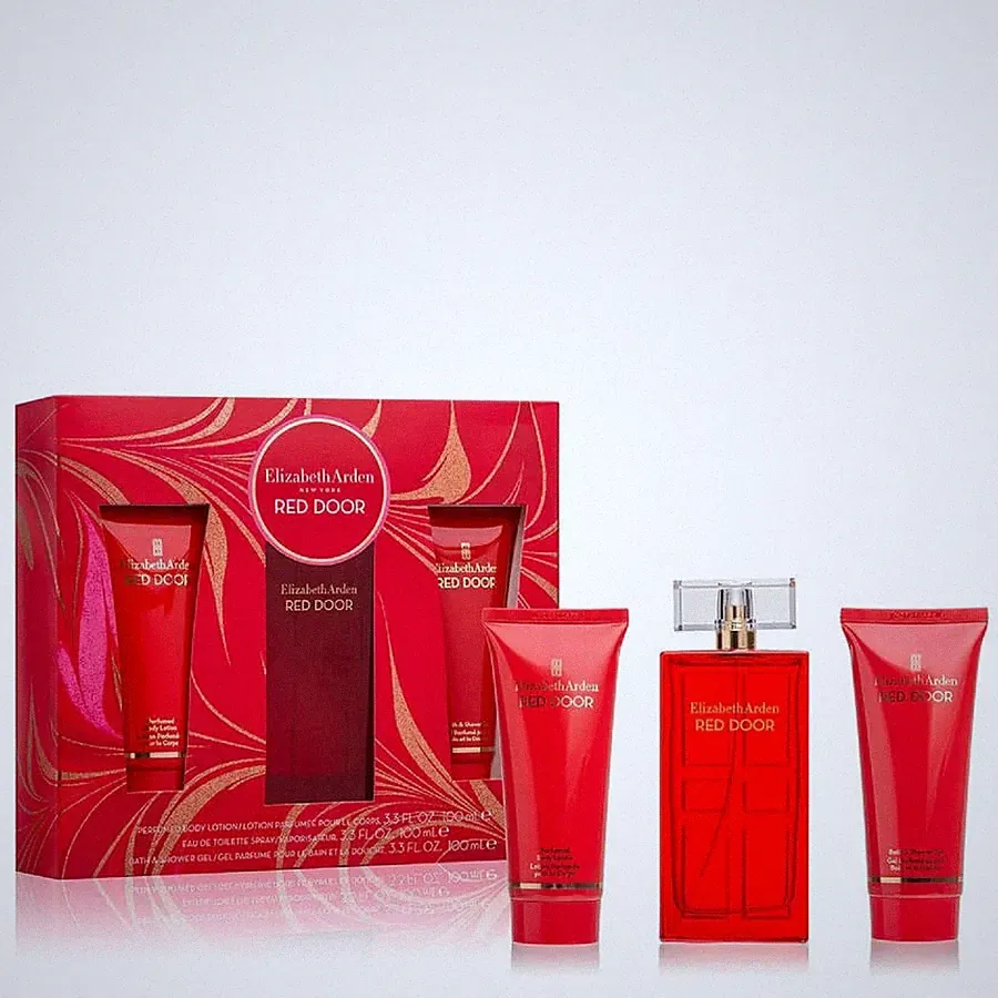 Elizabeth Arden Ladies Red Door 3pcs EDP Gift Set Fragrances 085805213343