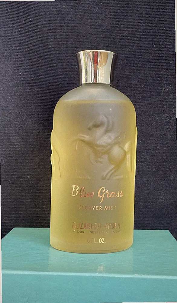 Vintage Elizabeth Arden BLUE GRASS FLOWER MIST Splash Parfum Cologne 6 Fl.oz