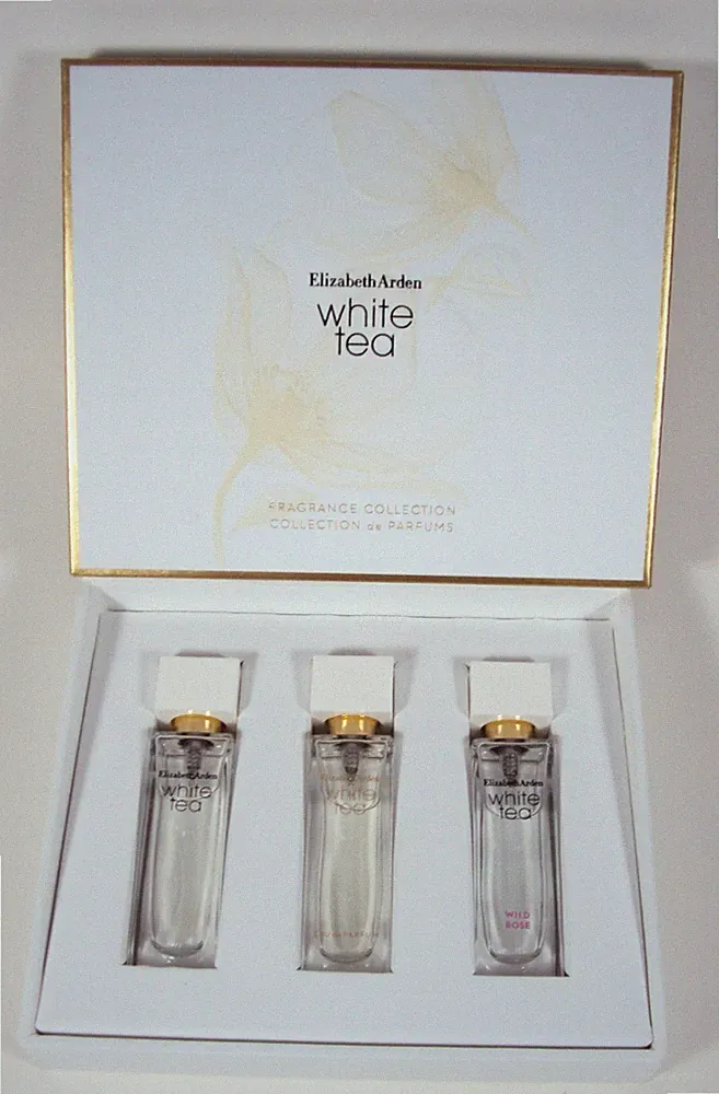 White Tea by Elizabeth Arden 3-Piece Fragrance Collection Set NEW with BOX